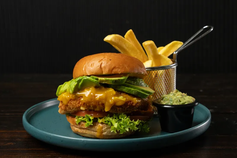 Veggie Mango Burger Veggie Mango Burger