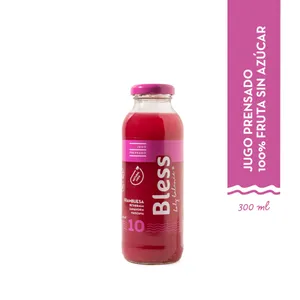 Jugo Bless 10: Betarraga, zanahoria, manzana y limón