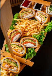 Barco Trilogia de sushi burger