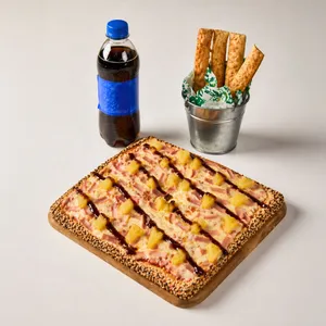 Almuerzo resuelto hawaiiana