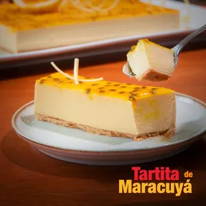 Tartita de maracuyá