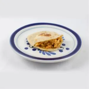 Gordita de huevo en salsa