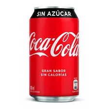 Coca cola zero lata