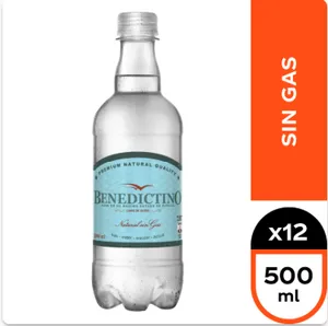 AGUA BENEDICTINO 500cc S/G
