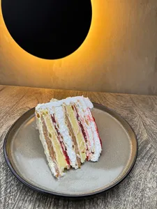Trozo de torta amor