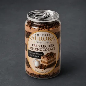 Postre Tres Leche Chocolate
