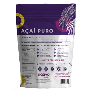 Acai Puro Nativo 4 x 100 gr