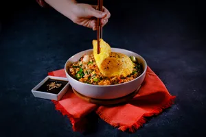Bokkeumbap de cerdo