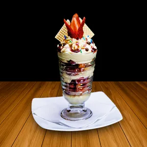 Frutillas con crema Frutillas con crema