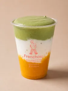 Mango Matcha Latte