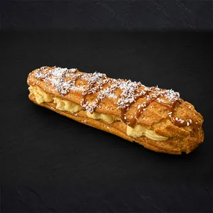 Éclair Manjar Sin Azúcar Añadida