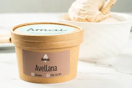 Helado Avellana
