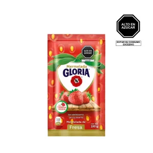 Mermelada Fresa Gloria Sachet 100 gr