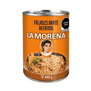 Frijoles Bayos Refritos LA MORENA