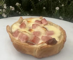 Canastita de Jamón y Queso