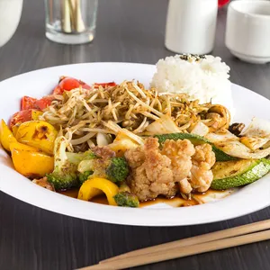 Teppanyaki con Pollo