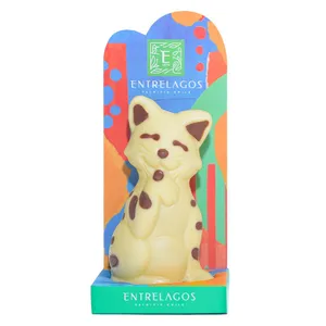 787 - Gato de chocolate blanco 90 gr.