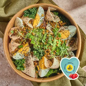 Ensalada Pavo y Huevo 🌿