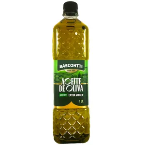 Aceite de oliva extra virgen x 1 lt. Bascontti pett
