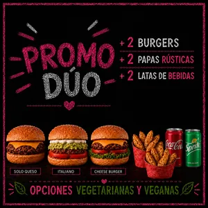 Promo Dúo Hamburguesas