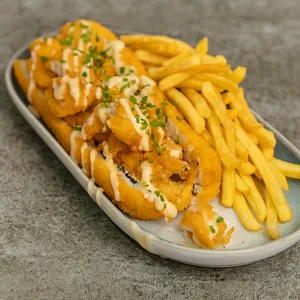 Hot camarón crocante