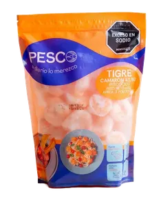 CAMARON PESCO 41/50 400G TIGRE 2UNI