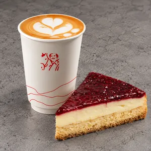 Café + cheesecake