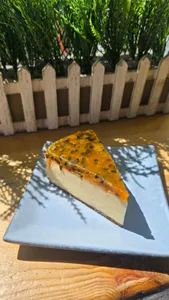 Cheesecake de maracuyá Keto