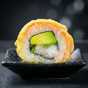 Mostro Roll (env. en salmón tempura)
