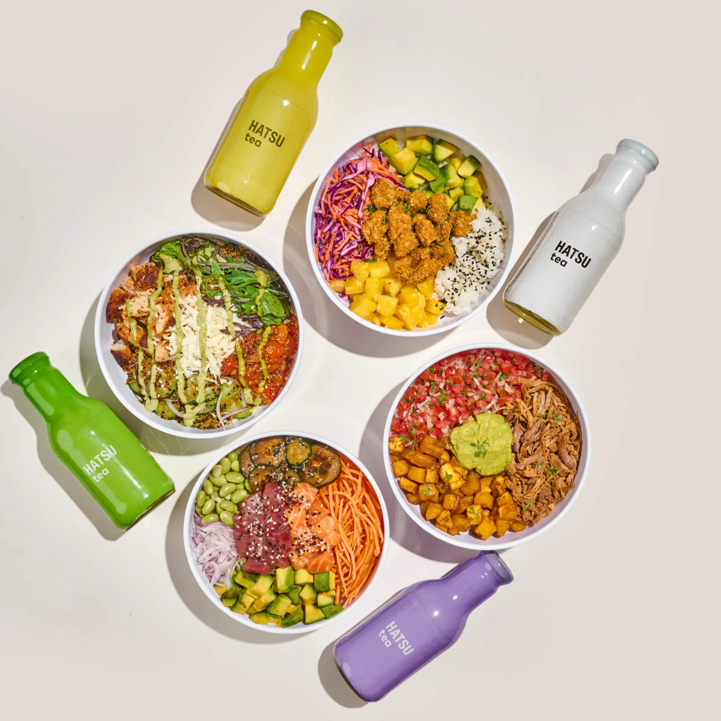 Poke Box Spring Mix Poke Box Para 4 - Poke Colombia | Healthy, good looking bowls