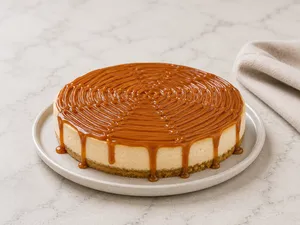 Cheesecake completo de manjar