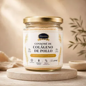 Consomé de colágeno de pollo
