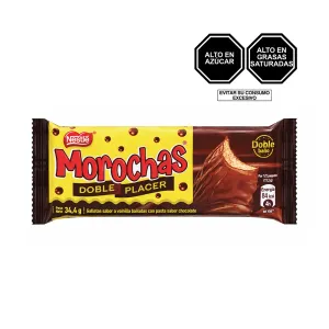 Galleta Morochas Doble Placer x 34.4 g