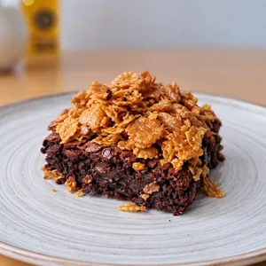 Brownie de caramelo salado