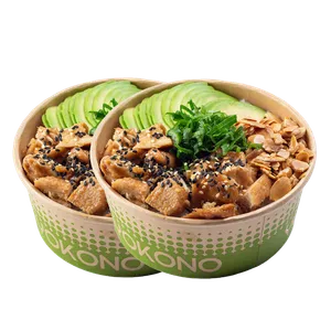 2 Gohan Pollo Teriyaki