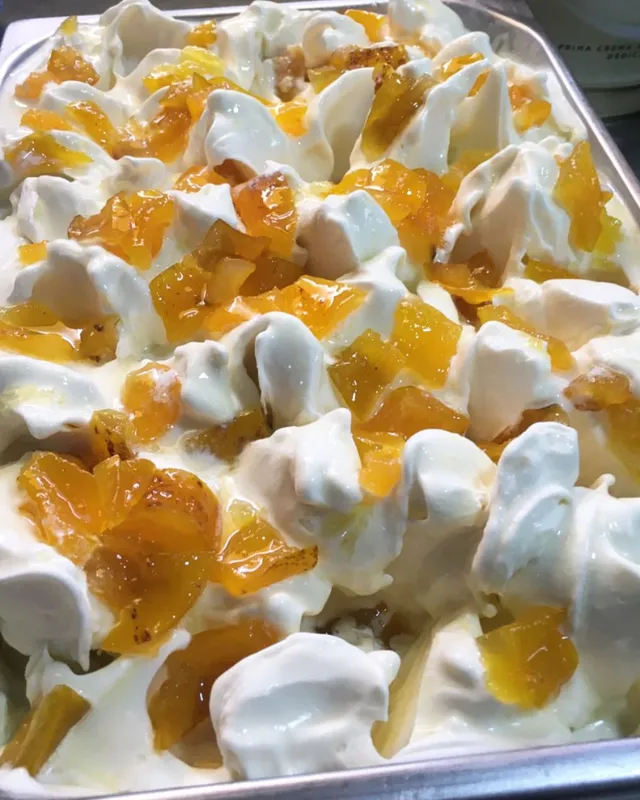Papaya a la crema