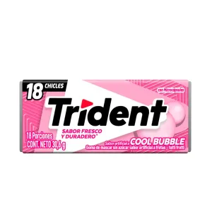 Chicle Trident Evup Cool Bubble X 30.6 Gr