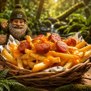 Cheese Salchipapas