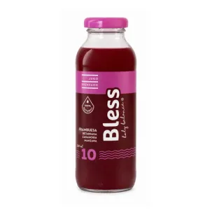 Jugo 10 Frambuesa, betarraga, zanahoria, manzana 300 ml