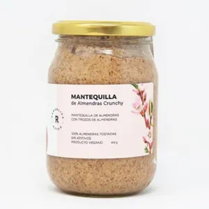Mantequilla Almendras Crunchy 410 g. Republica Dulce