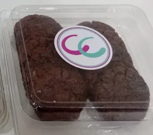 Caja de 10 cookies brownie chicas