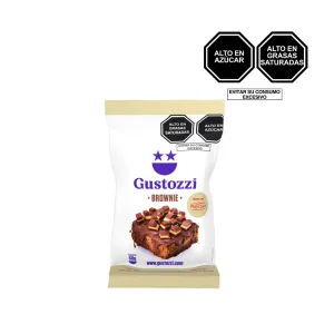 Brownie Gustozzi Princesa Con Trozos De Chocolate X 50 Gr