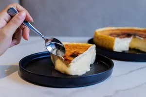 Tarta de queso Vasca