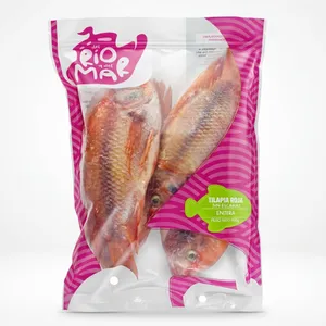 TILAPIA ROJA DEL RIO Y DEL MAR SIN ESCAMAS X 900 GR