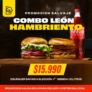 COMBO LEON HAMBRIENTO