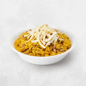 Porción de arroz moro