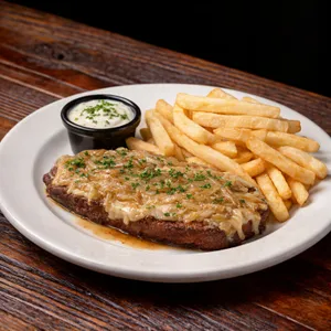 Milanesa Onion & Cheesse