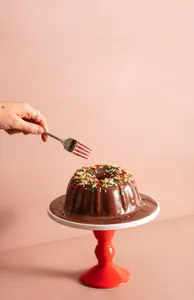 Volcano Cake Mini Christmas Edition Relleno de Arequipe