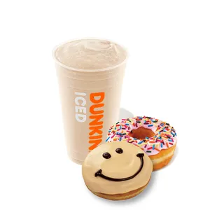 Smoothie M + 2 Donuts
