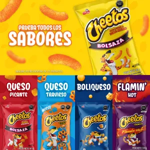 Cheetos Mega Queso x 90 g